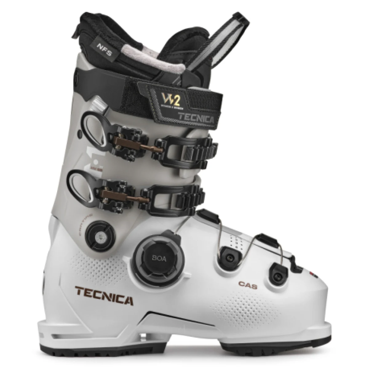Dámske lyžiarky na zjazdovku - on piste TECNICA Mach BOA HV 95 W GW, cold white · záber 1