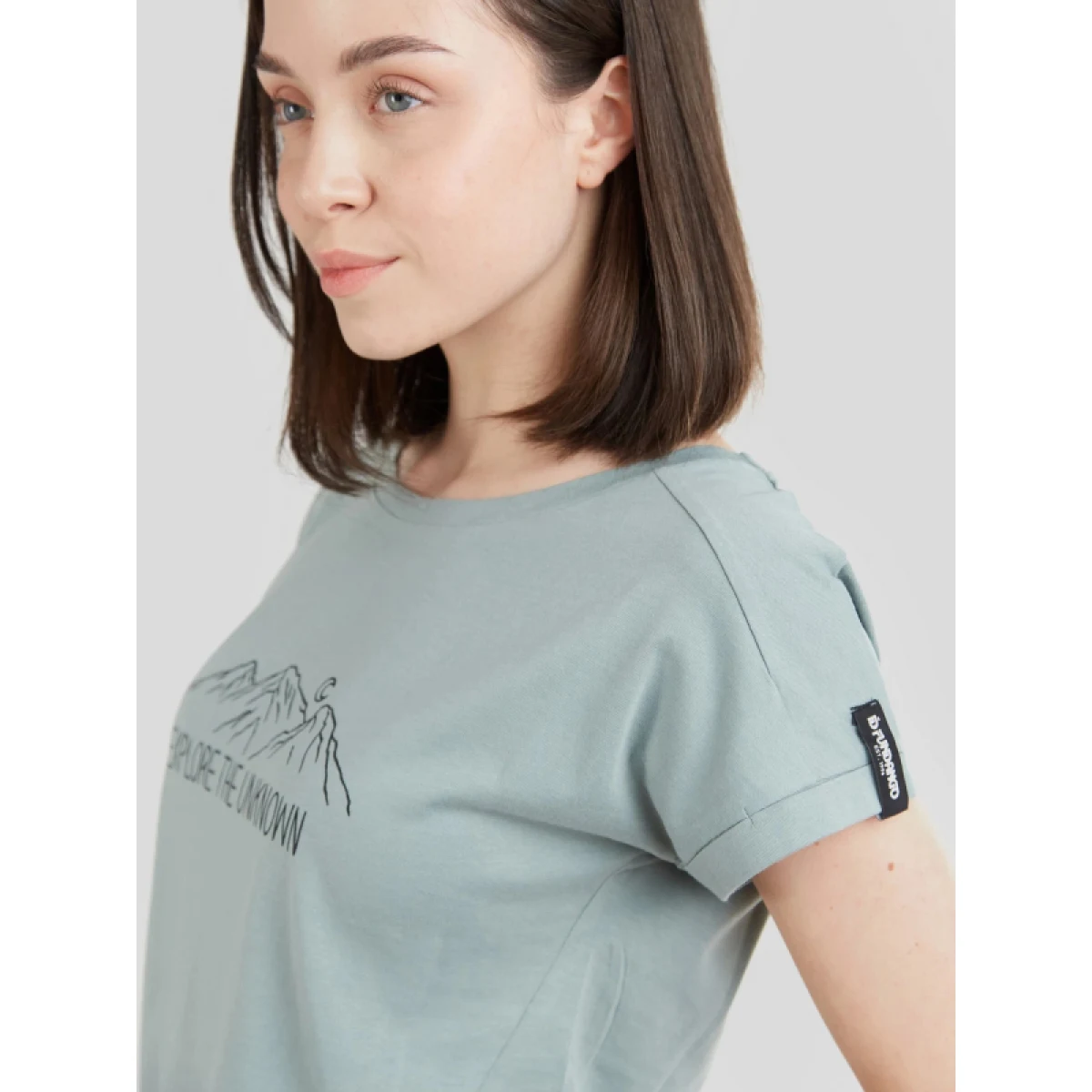 Dámske turistické tričko s krátkym rukávom FUNDANGO Atmos T-shirt-524-mint · záber 5