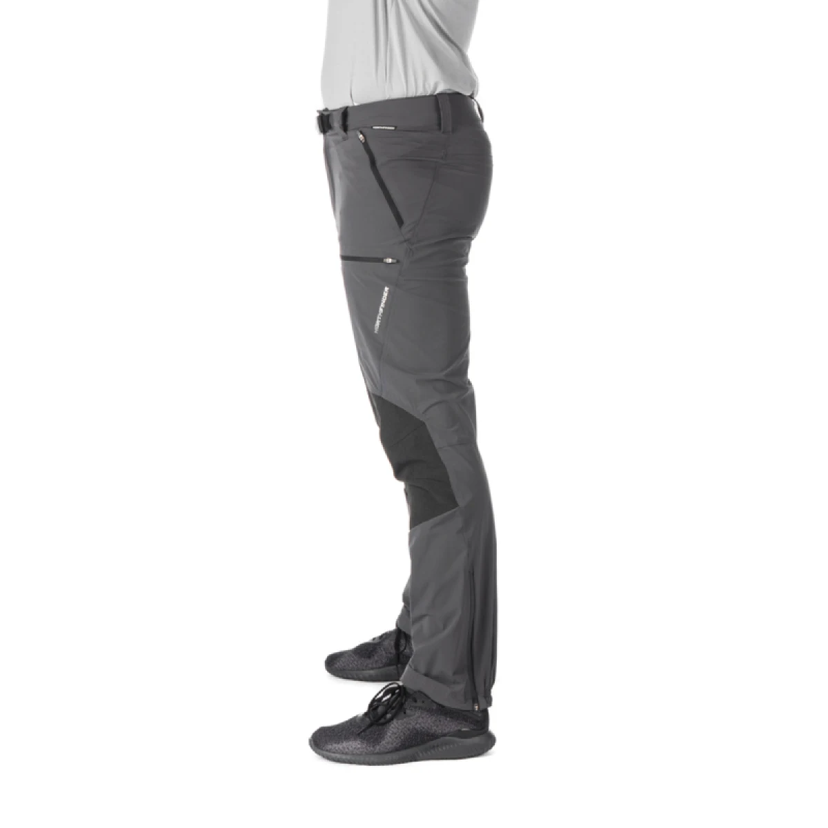 Pánske turistické nohavice NORTHFINDER HUBERT-319-grey · záber 3