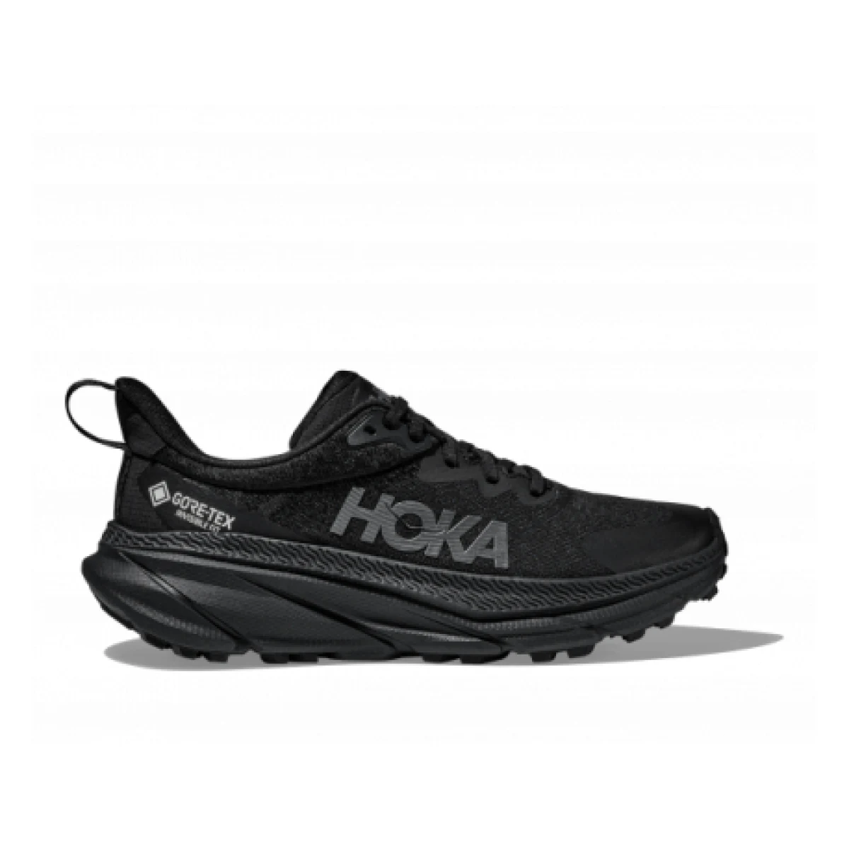 Pánska bežecká trailová obuv HOKA Challenger 7 M GTX black black · záber 1