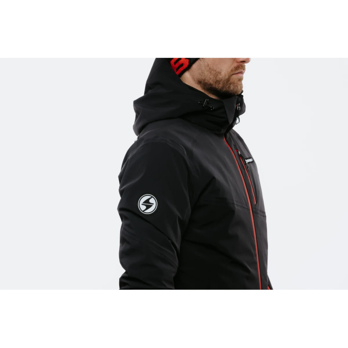 Pánska lyžiarska bunda s kapucňou BLIZZARD Ski Jacket Berwang, black · záber 5