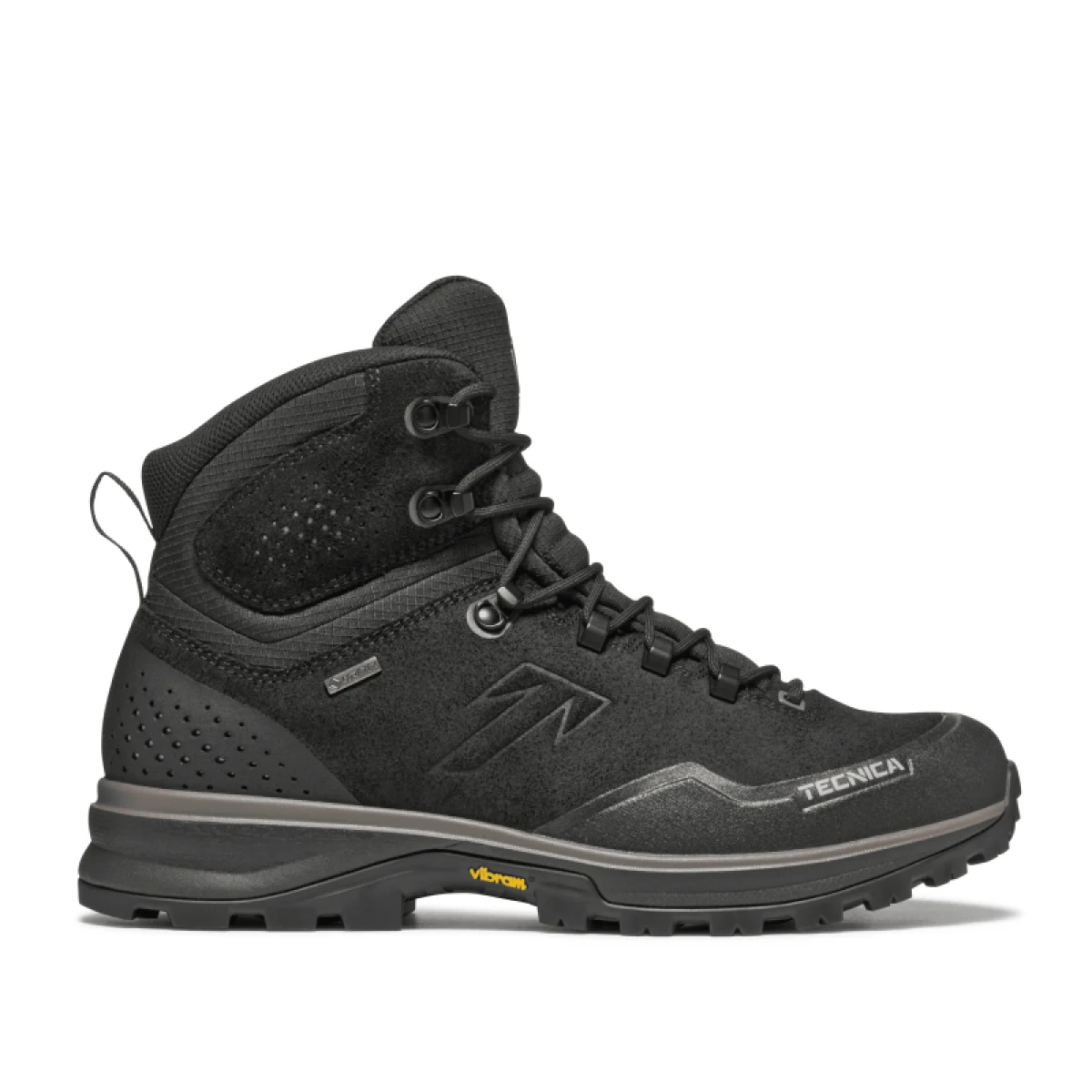 Pánska vysoká turistická celokožená obuv TECNICA Forge TRK GTX Ms, black grey · záber 2