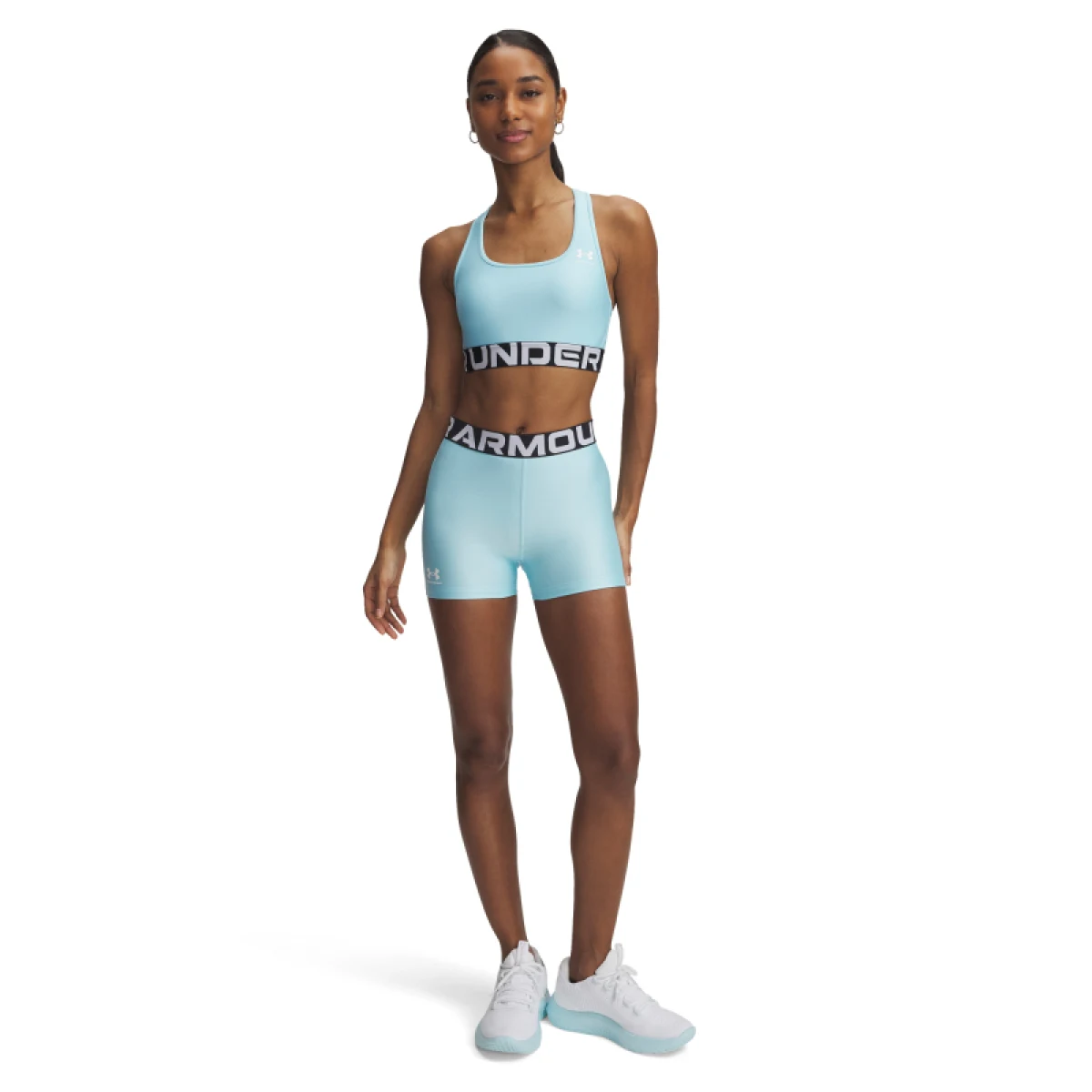 Dámske tréningové kraťasy UNDER ARMOUR UA HG Shorty-BLU · záber 3