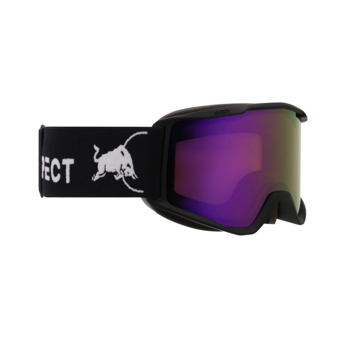 Lyžiarske okuliare RED BULL SPECT NEON 07PU2, black orange with purple mirror · záber 2