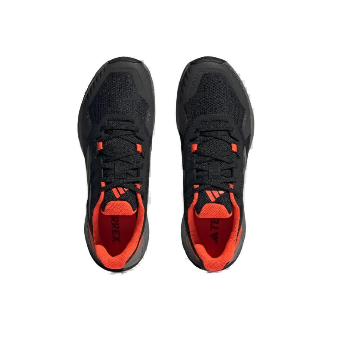 Pánska bežecká trailová obuv ADIDAS Terrex Soulstride M core black grey four solar red · záber 4
