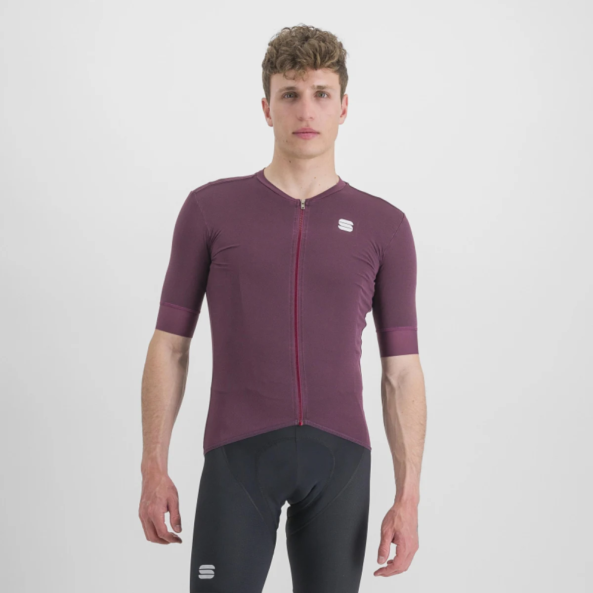 Pánsky cyklistický dres s krátkym rukávom SPORTFUL Monocrom jersey, mauve · záber 2