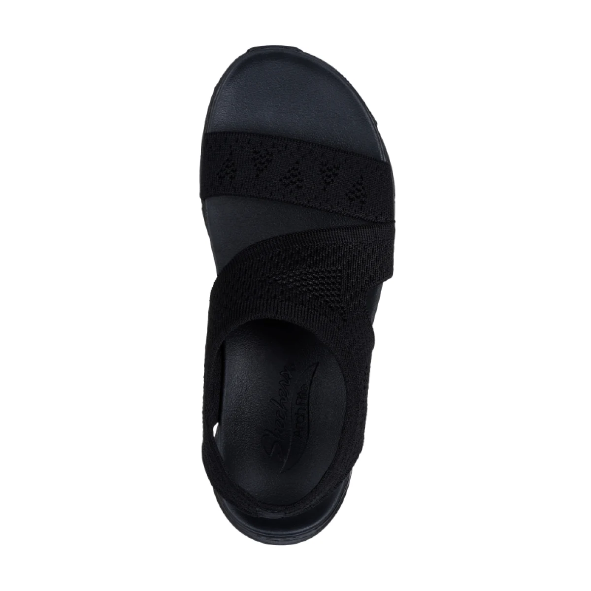 Dámske sandále SKECHERS Arch Fit Brightest Day W black · záber 4