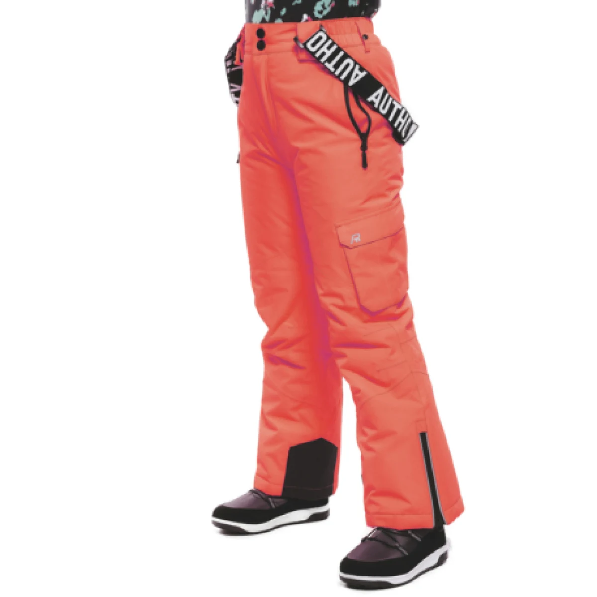 Juniorské lyžiarske nohavice AUTHORITY SP-SNOWTIME pink · záber 1