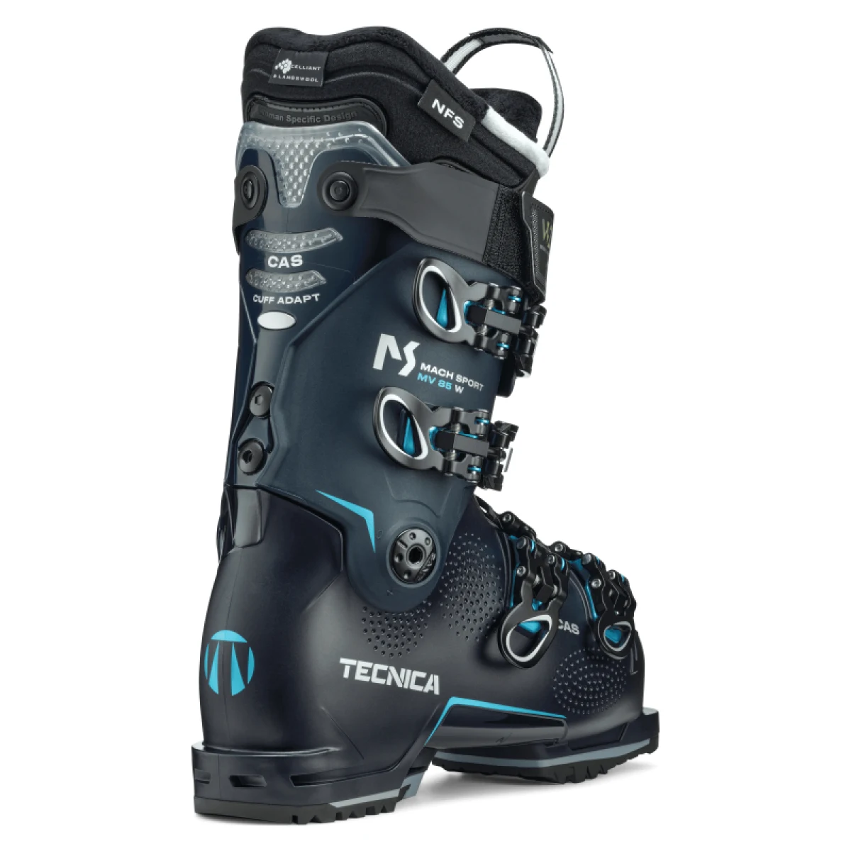 Dámske lyžiarky na zjazdovku - on piste TECNICA Mach Sport MV 85 W GW, ink blue · záber 5