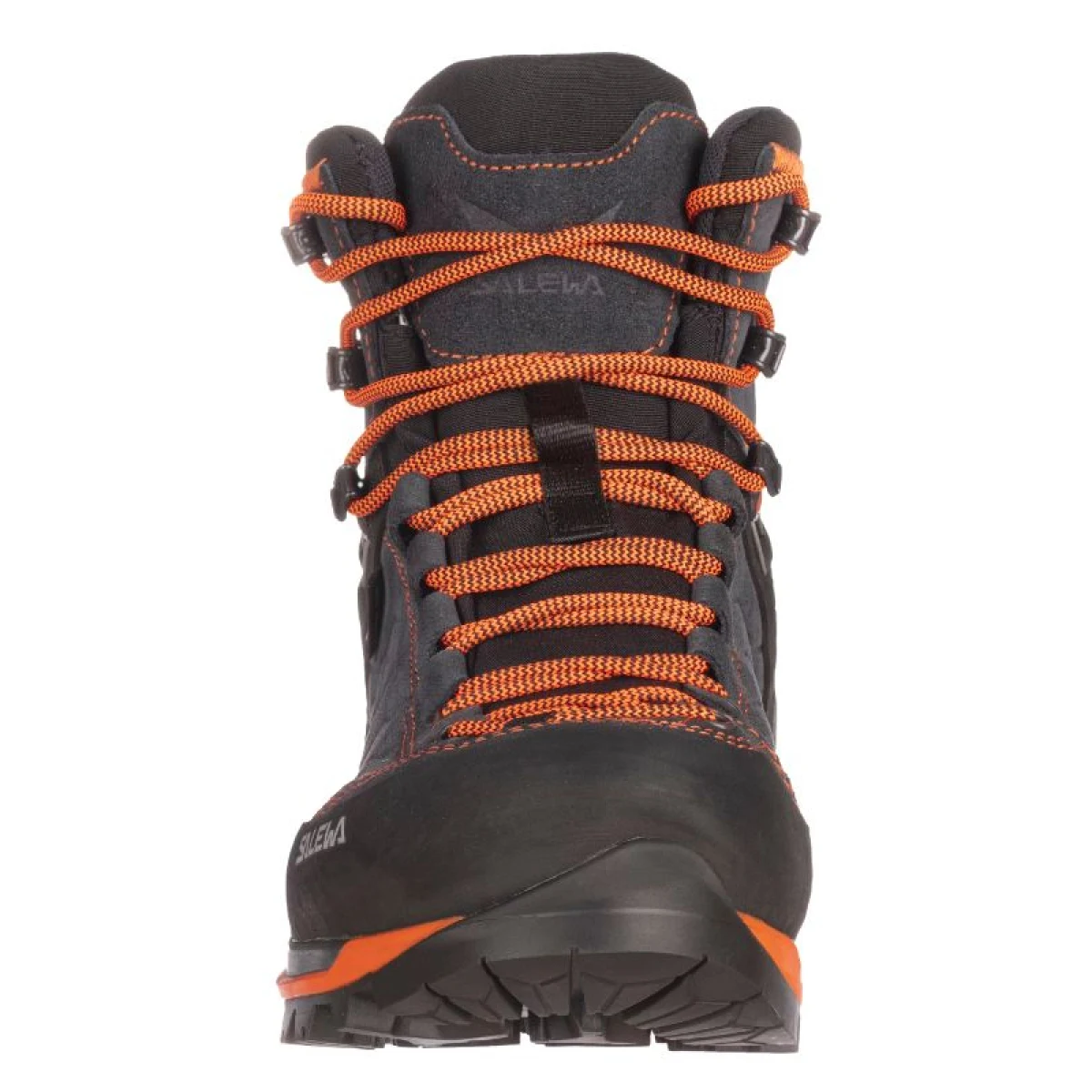Pánska členková turistická obuv SALEWA MTN Trainer Mid GTX asphlat fluo orange · záber 3