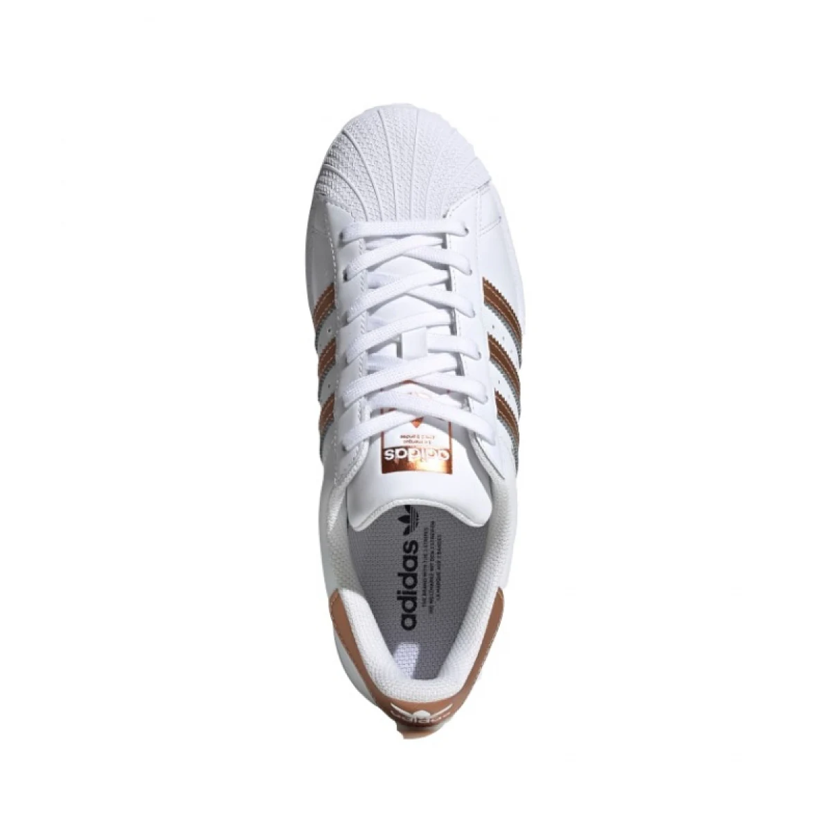 Dámska vychádzková obuv ADIDAS ORIGINALS Superstar W ftwwht coppmt cblack · záber 4