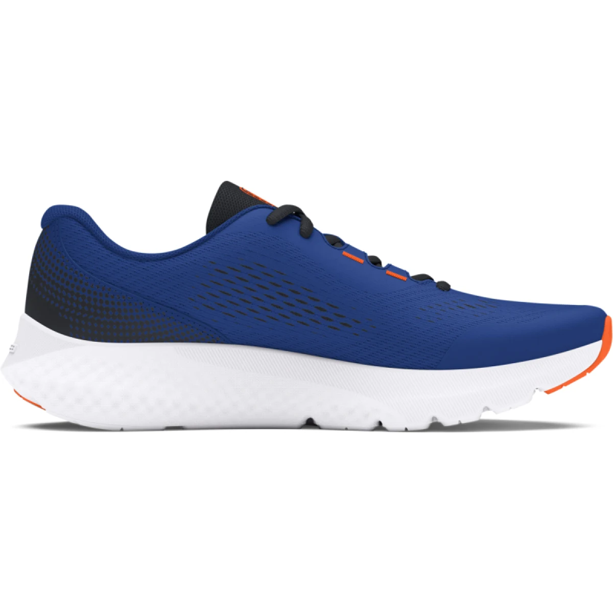 Chlapčenská športová obuv (tréningová) UNDER ARMOUR UA BGS Charged Rogue 4 tech blue black orange blast · záber 3