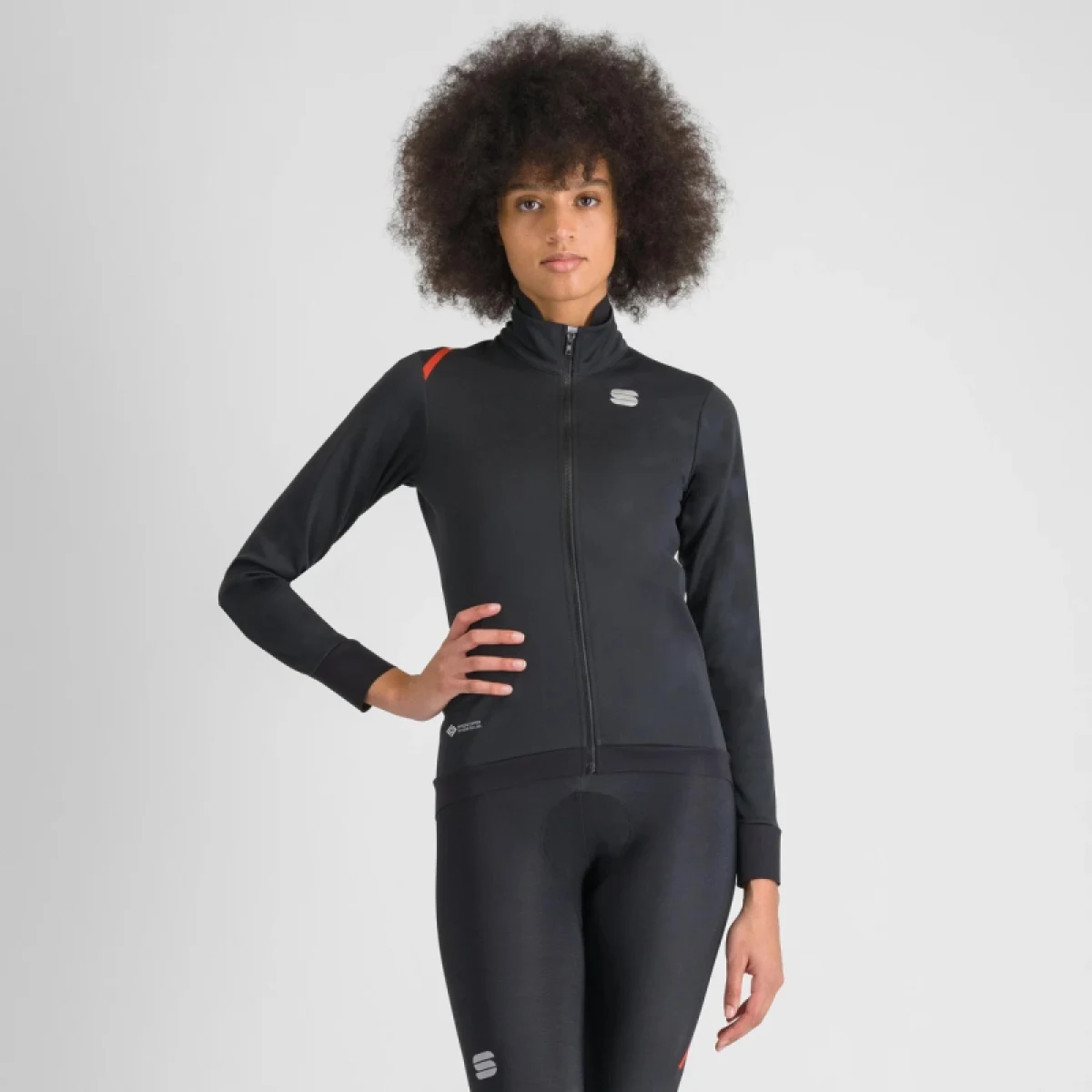 Dámska cyklistická bunda SPORTFUL Fiandre w jacket, black · záber 2