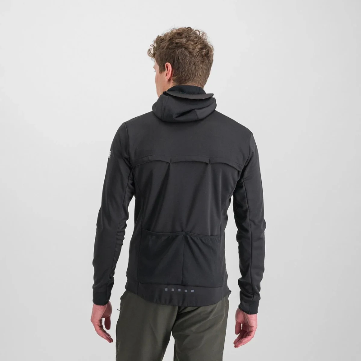 Pánska cyklistická bunda s kapucňou SPORTFUL Metro softshell, black · záber 3
