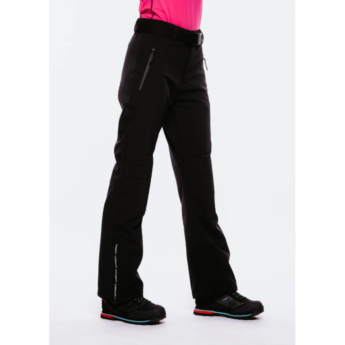 Dámske lyžiarske softshellové nohavice AUTHORITY SP-GLAM pants W black · záber 3