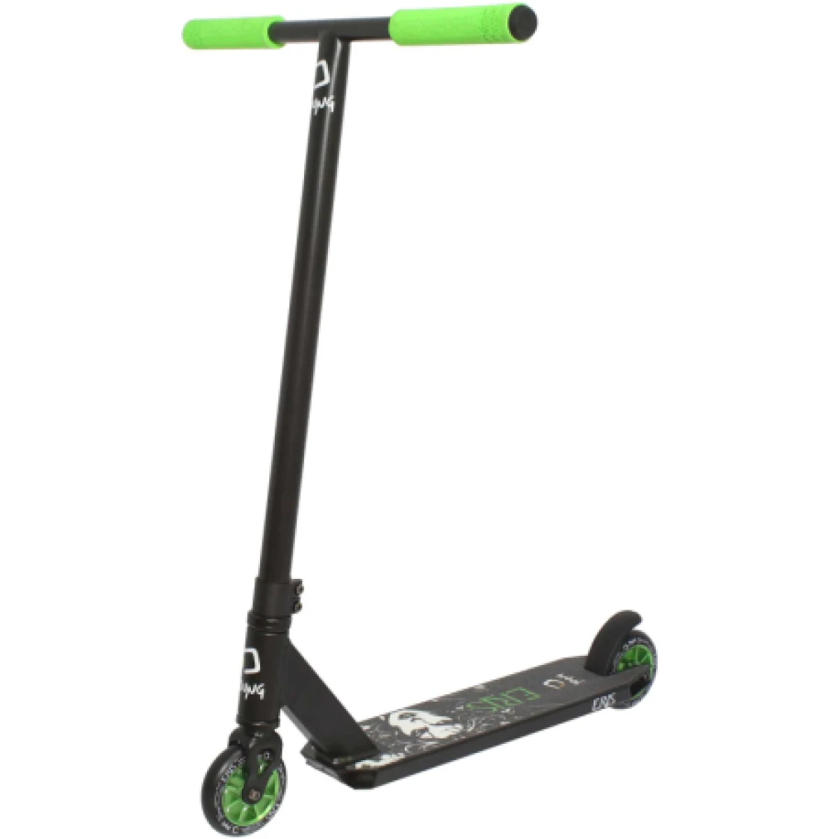 Kolobežka DIVINE D-Young Eris black green · záber 1