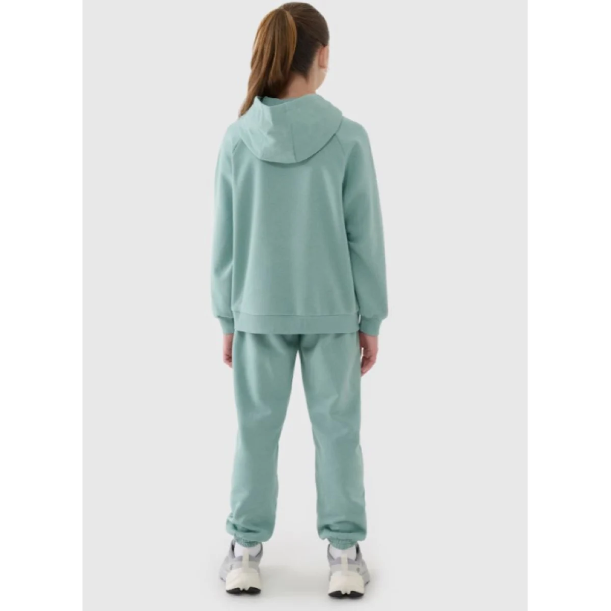 Dievčenské tepláky 4F JUNIOR TROUSERS CAS F0950-47S-MINT · záber 5