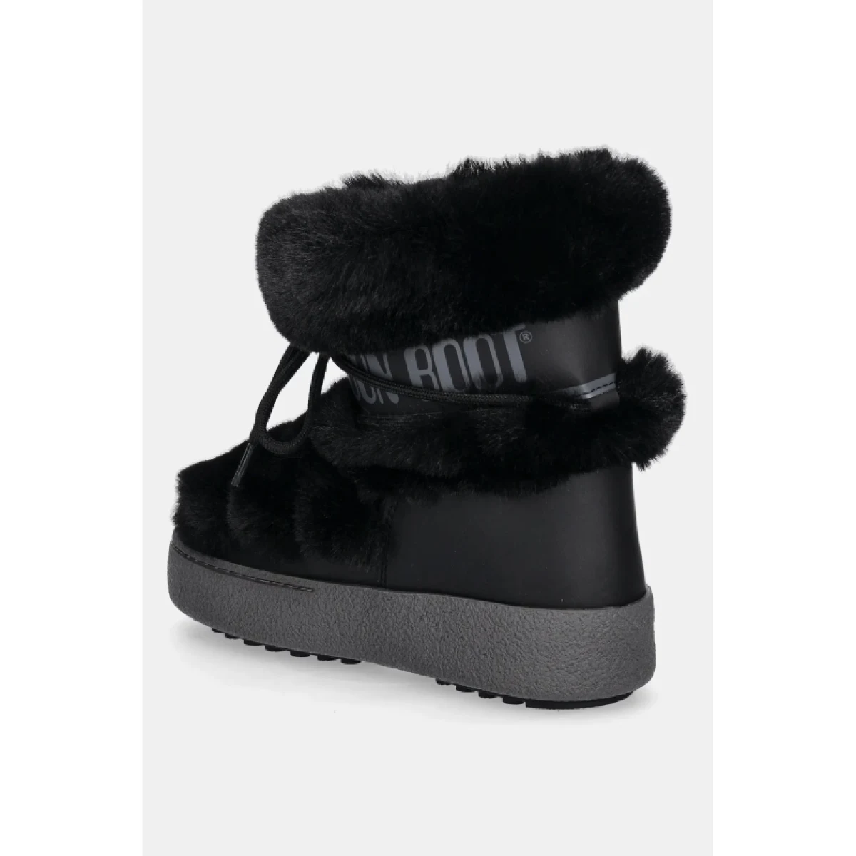 Dámske členkové zimné topánky MOON BOOT MB LTRACK FAUX FUR WP, N001 BLACK · záber 5