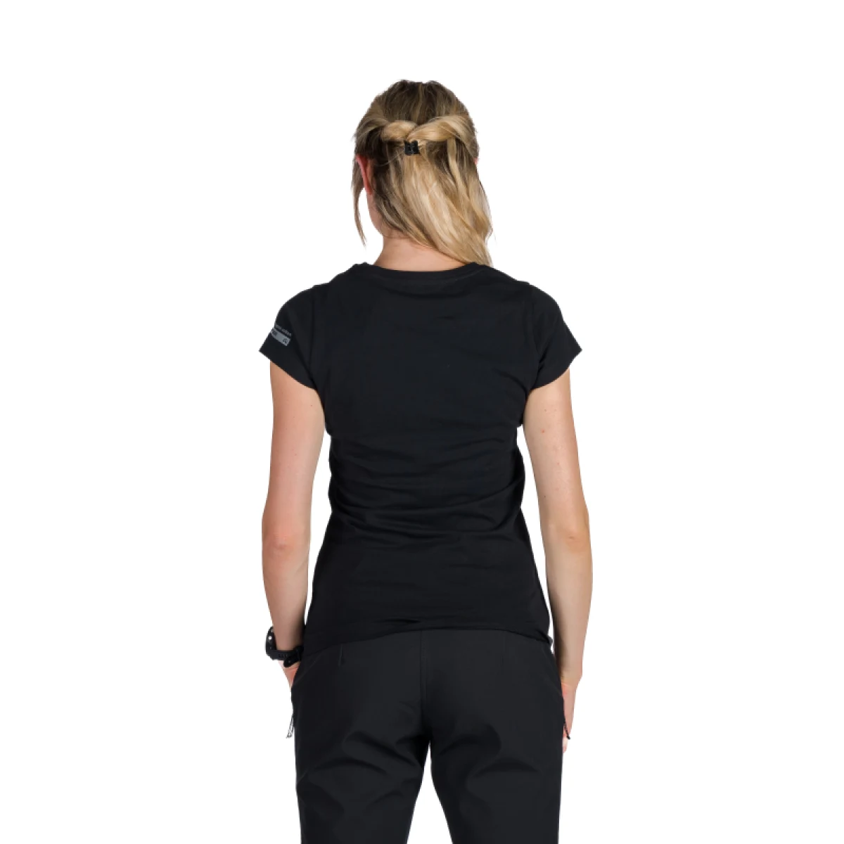 Dámske turistické tričko s krátkym rukávom NORTHFINDER SABRINA-269black · záber 3