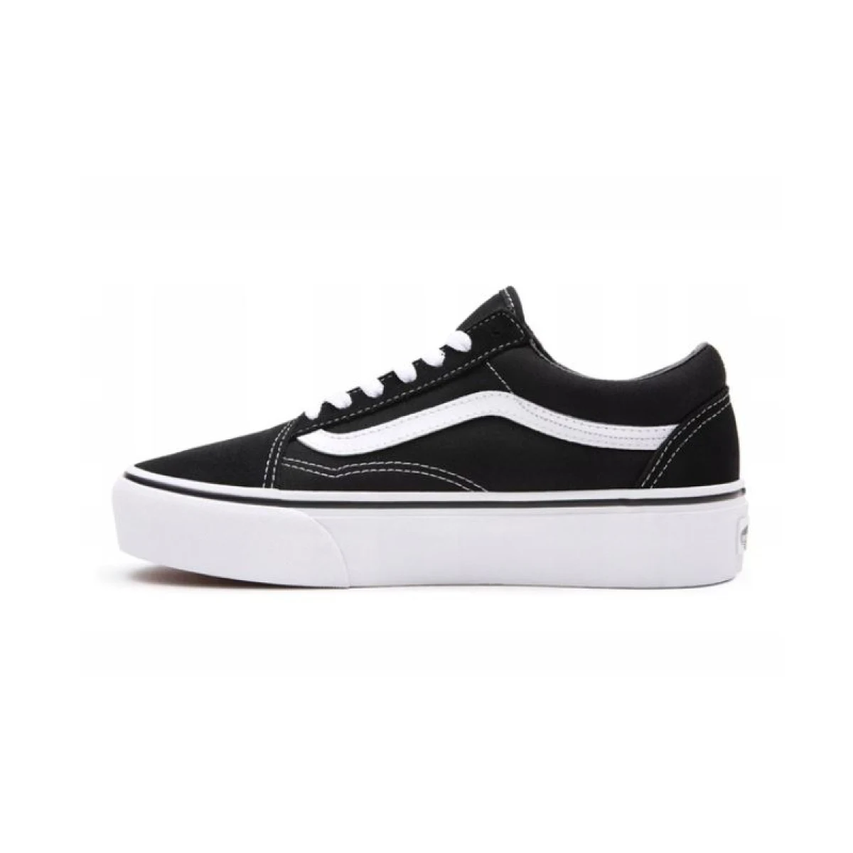 Dámska vychádzková obuv VANS UA Old Skool Platform black white · záber 3