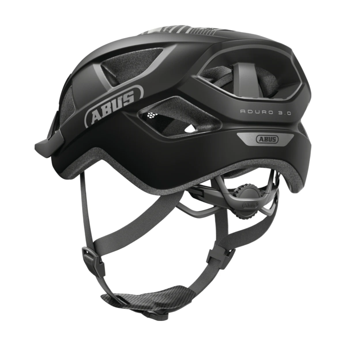 Cyklistická prilba ABUS Aduro 3.0 race black · záber 5