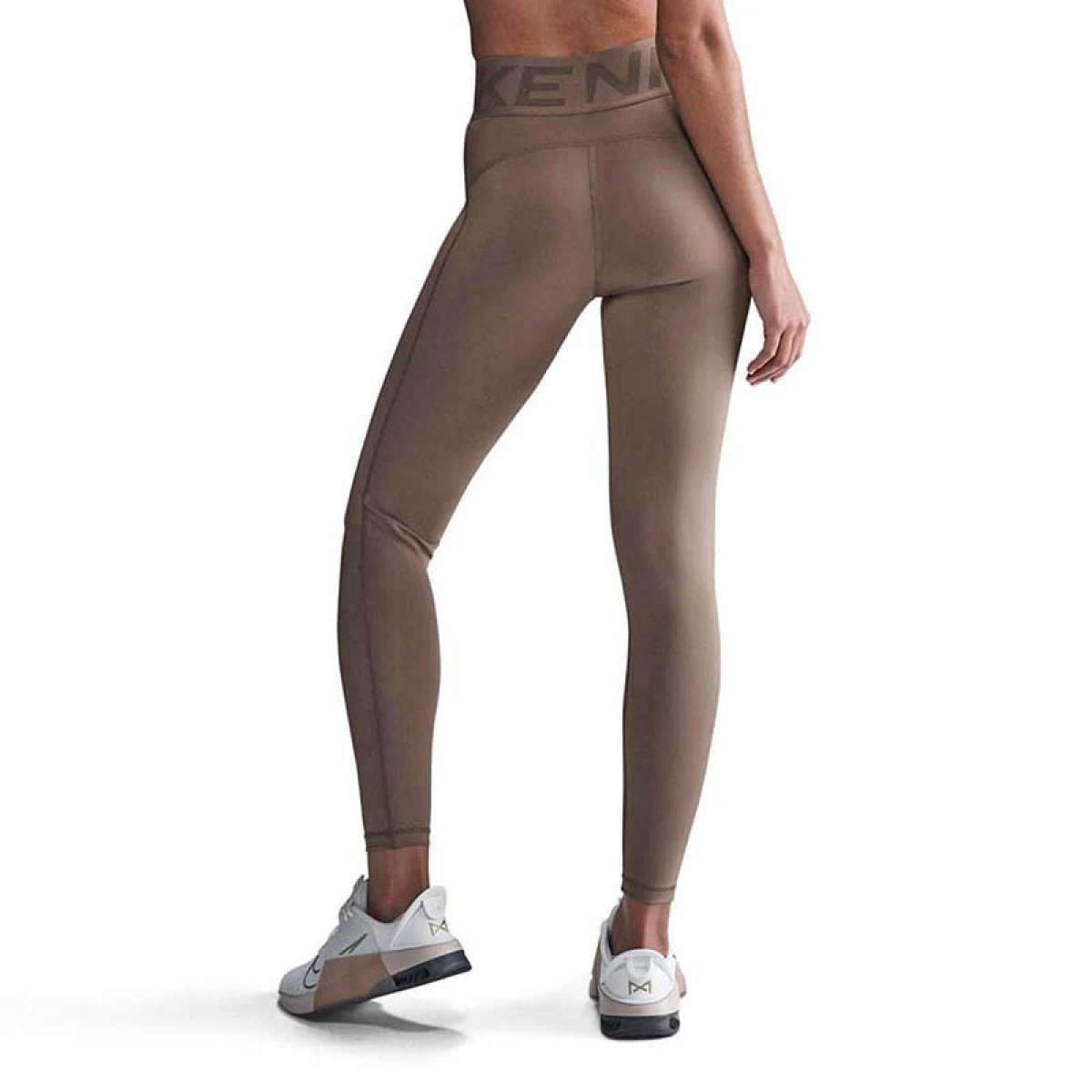 Dámske legíny NIKE PRO W NP SCULPT DF HR TIGHT-233-Brown · záber 2