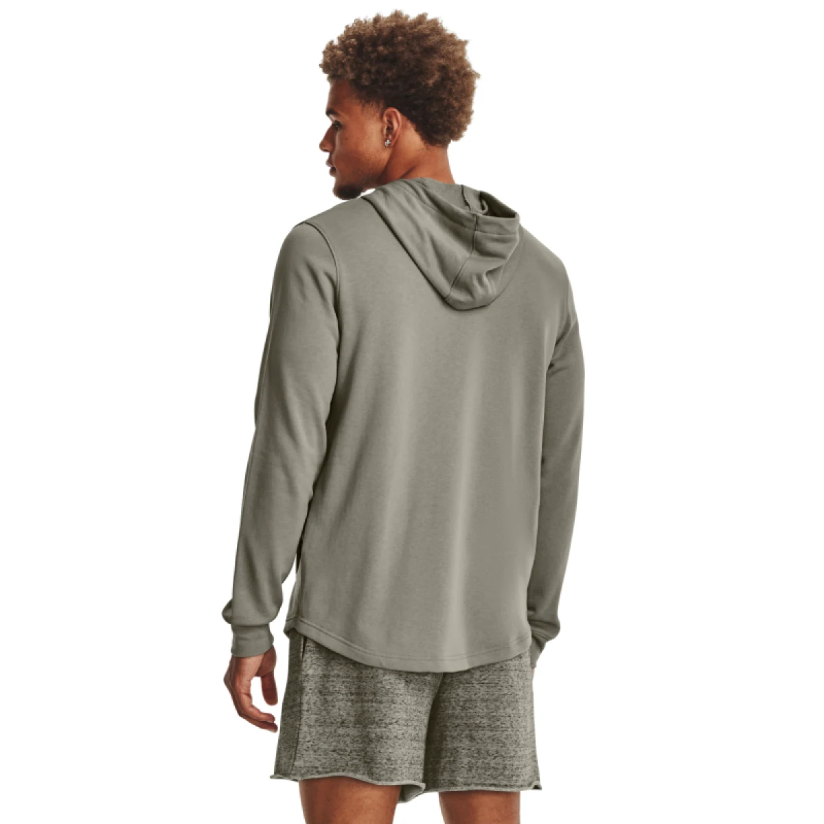 Pánska mikina s kapucňou UNDER ARMOUR UA Rival Terry Graphic HD-GRN · záber 3