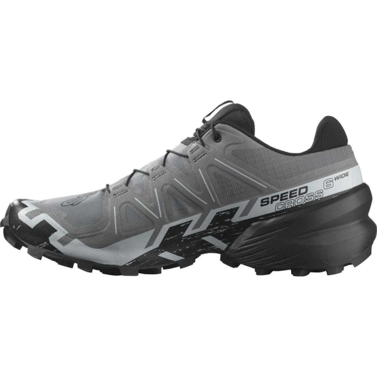 Pánska bežecká trailová obuv SALOMON Speedcross 6 Wide M quiet shade black pearl blue · záber 2