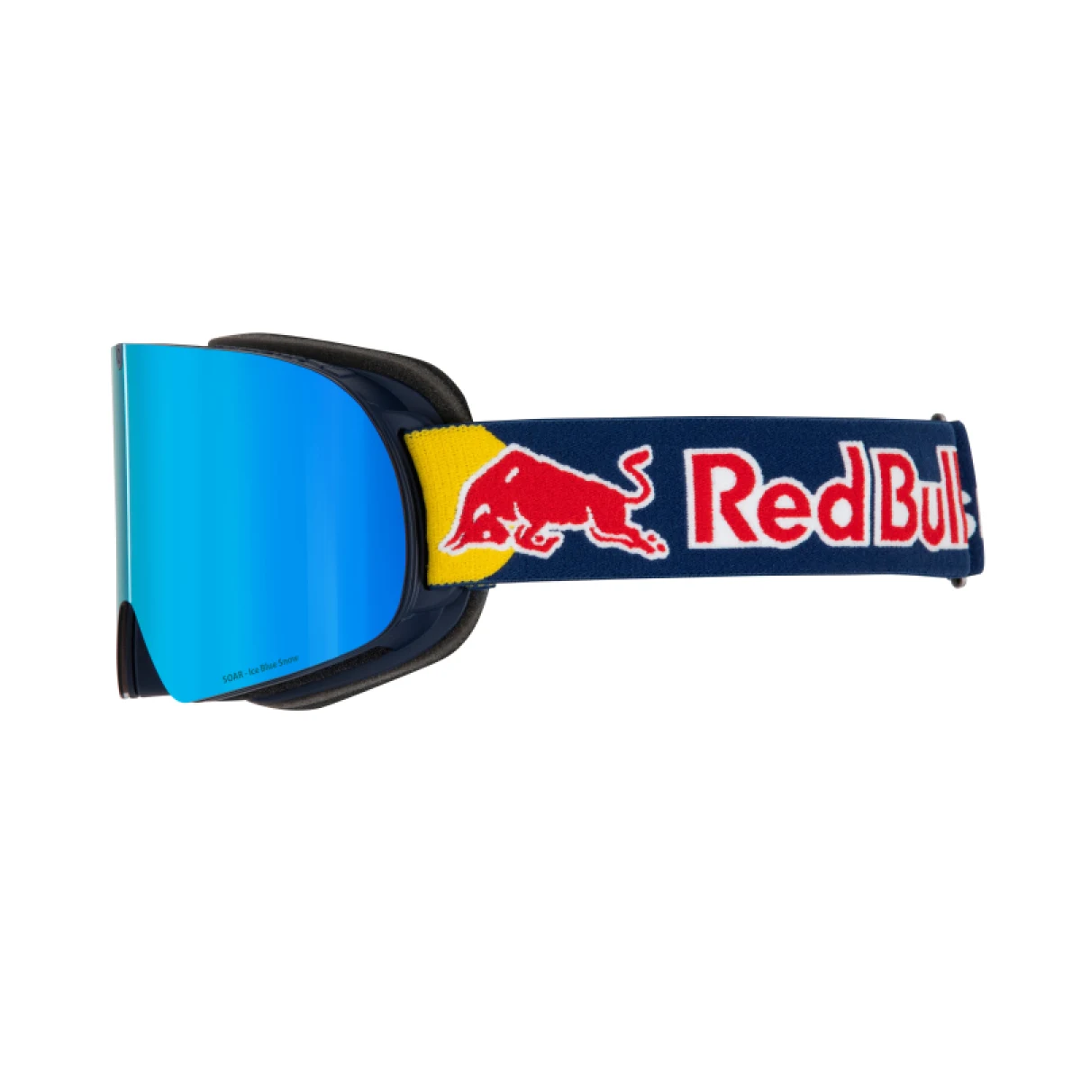 Lyžiarske okuliare RED BULL SPECT SOAR-11BL3, dark blue dusk blue snow - red with ice blue mirror, S.3 · záber 4