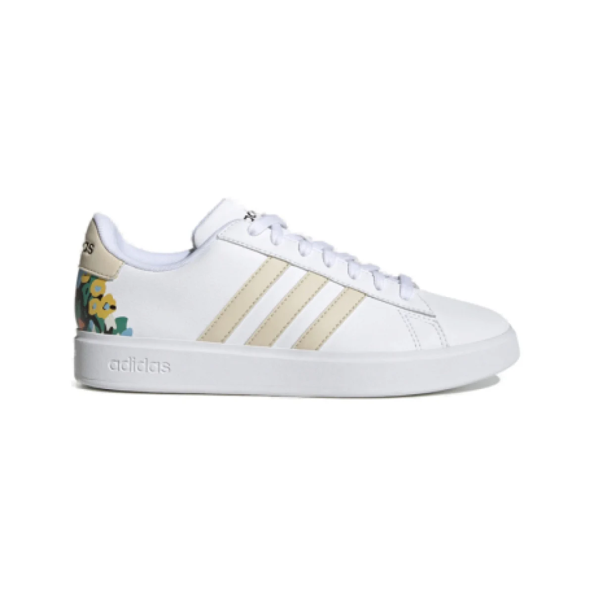 Dámska rekreačná obuv ADIDAS Grand Court 2.0 cloud white ecru tinf core black · záber 1