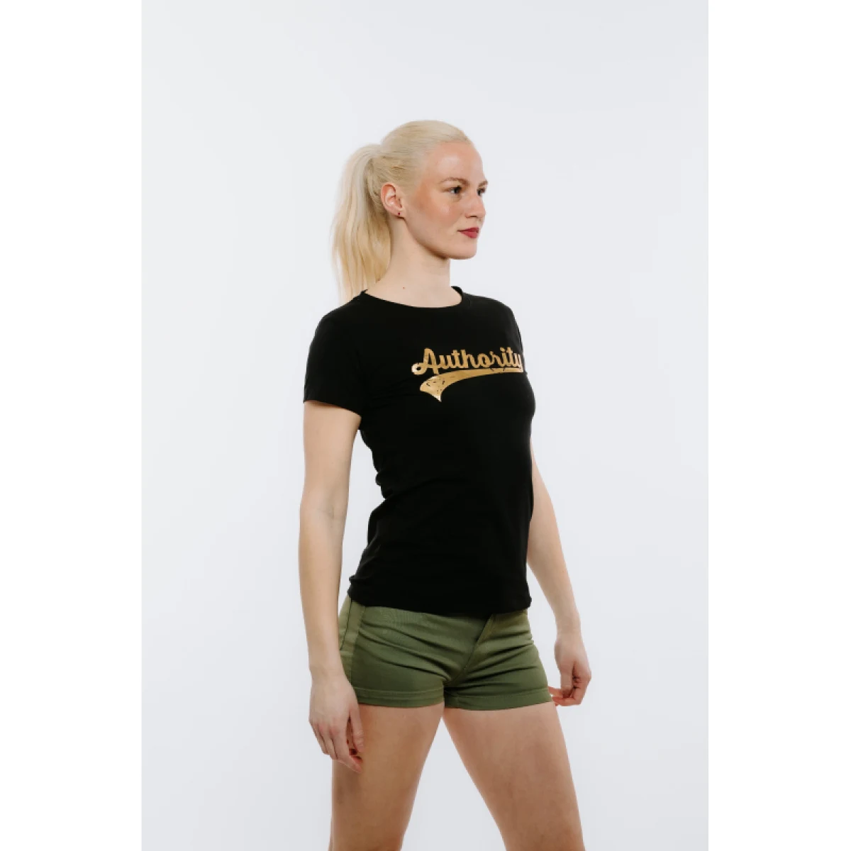 Dámske kraťasy AUTHORITY SP-SHORTA olive · záber 3