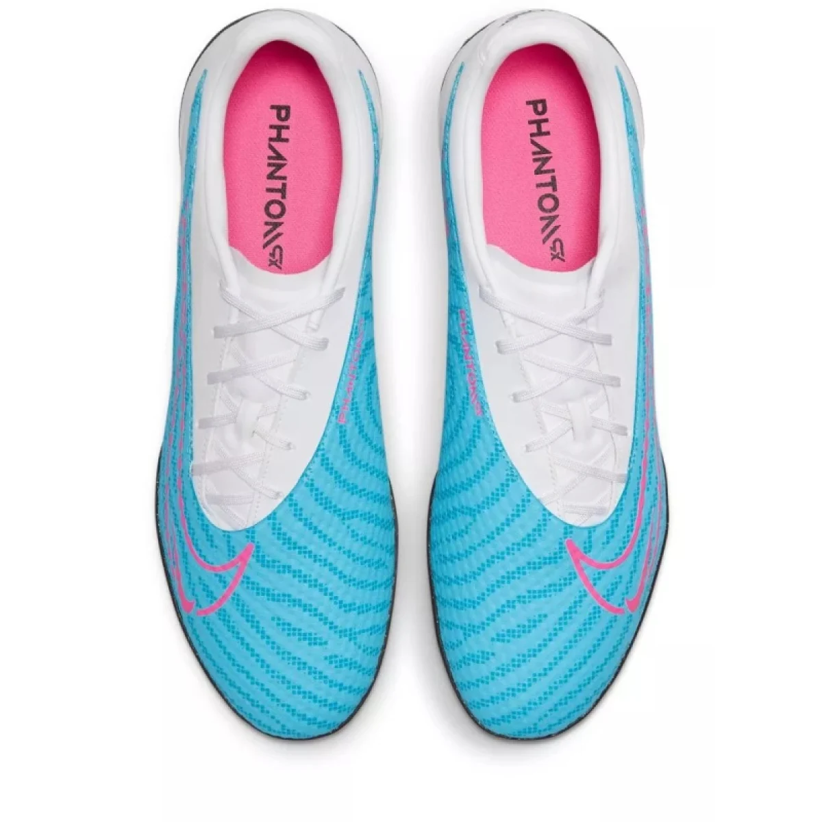 Pánske futbalové kopačky turfy NIKE Phantom GX Academy M TF baltic blue white laser blue · záber 5