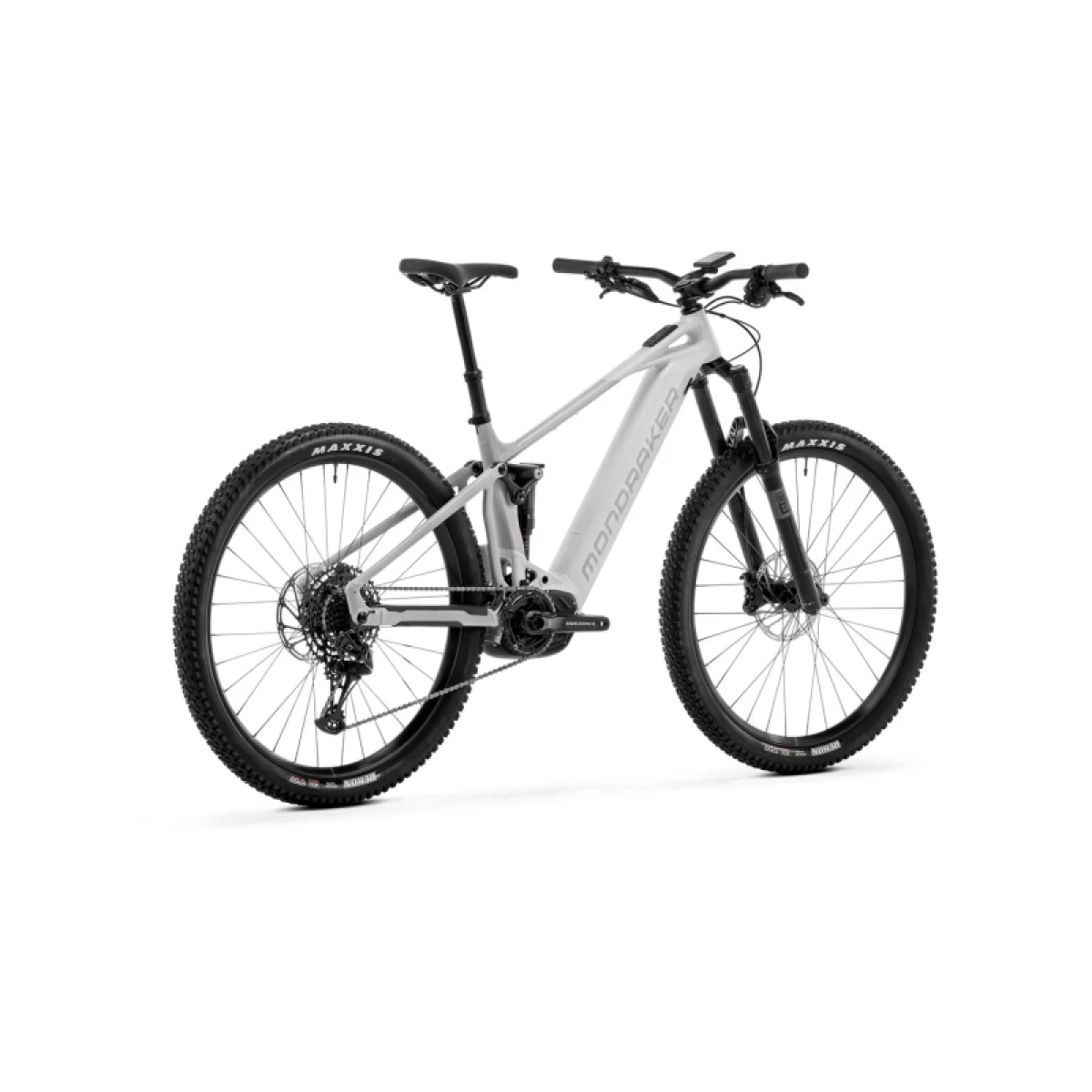 Horský elektrobicykel MONDRAKER Chaser 750, bunker grey fog grey · záber 3