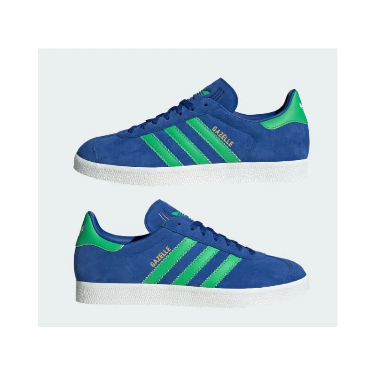 Pánska vychádzková obuv ADIDAS ORIGINALS Gazelle team royal blue energy green core white · záber 4