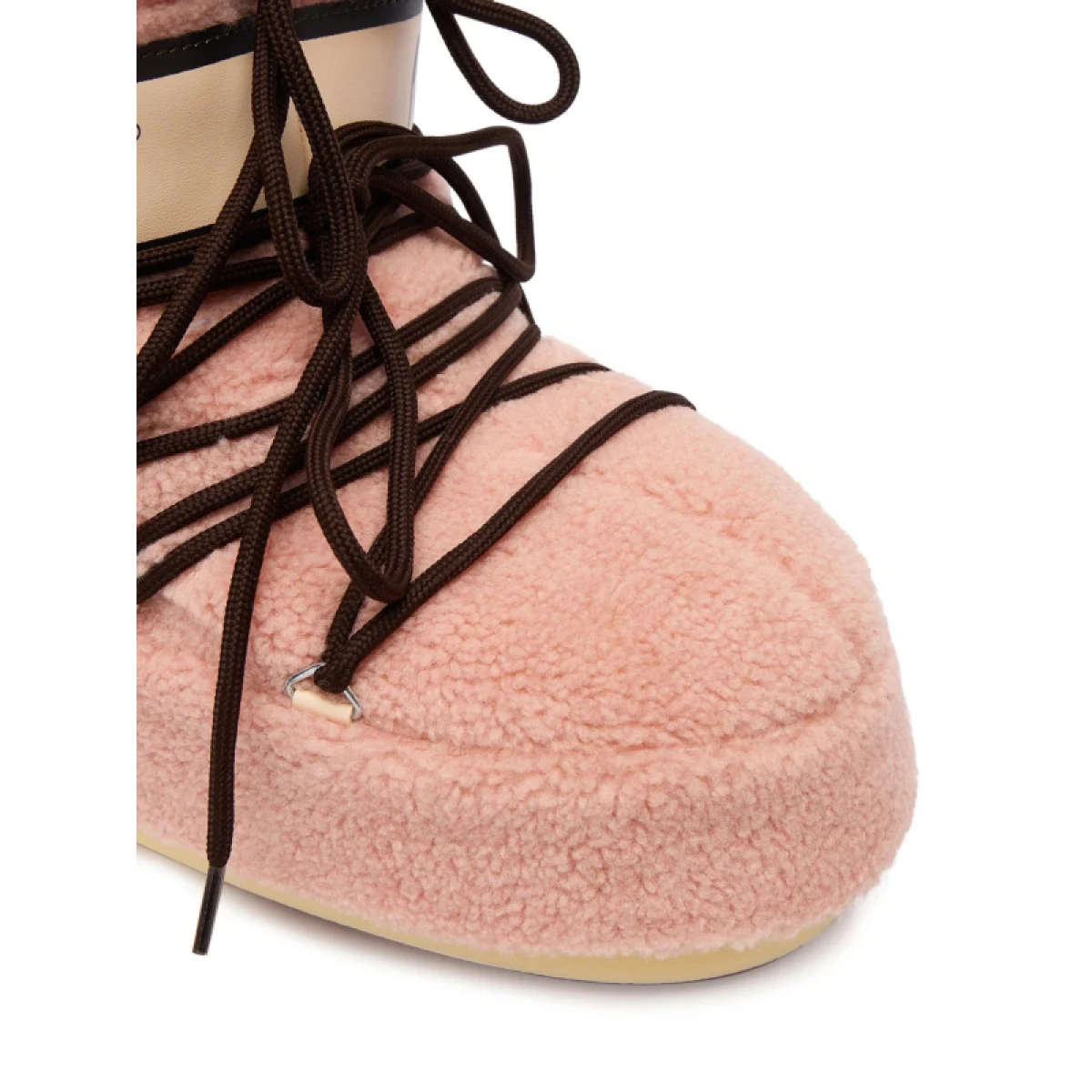 Členkové zimné topánky MOON BOOT MB ICON LOW FLEECE, J001 PINK · záber 5