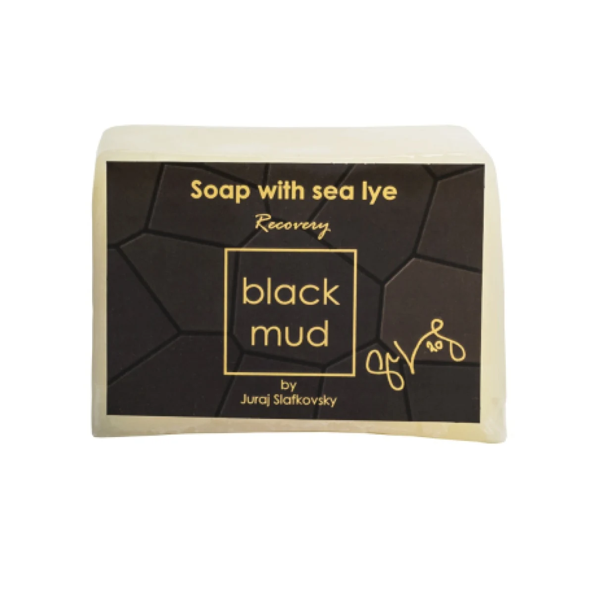 Mydlo BLACKMUD Soap with sea lye by Juraj Slafkovsky 125 g · záber 1