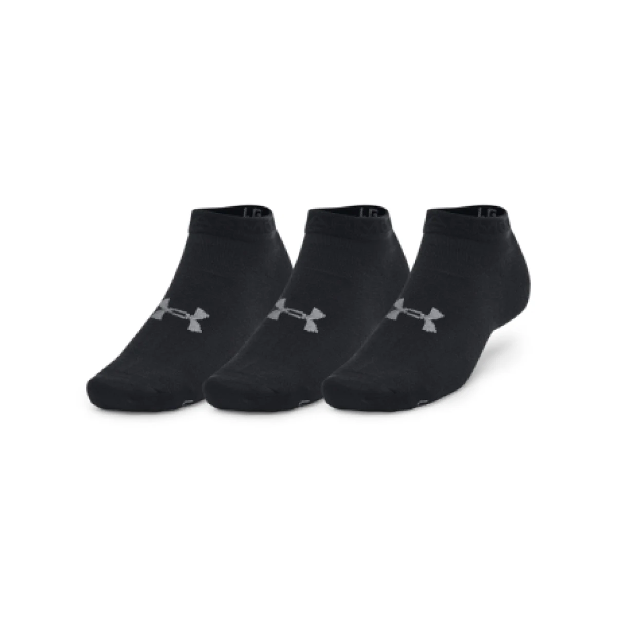 Dámske ponožky UNDER ARMOUR UA Essential Low Cut 3 pack-BLK · záber 1