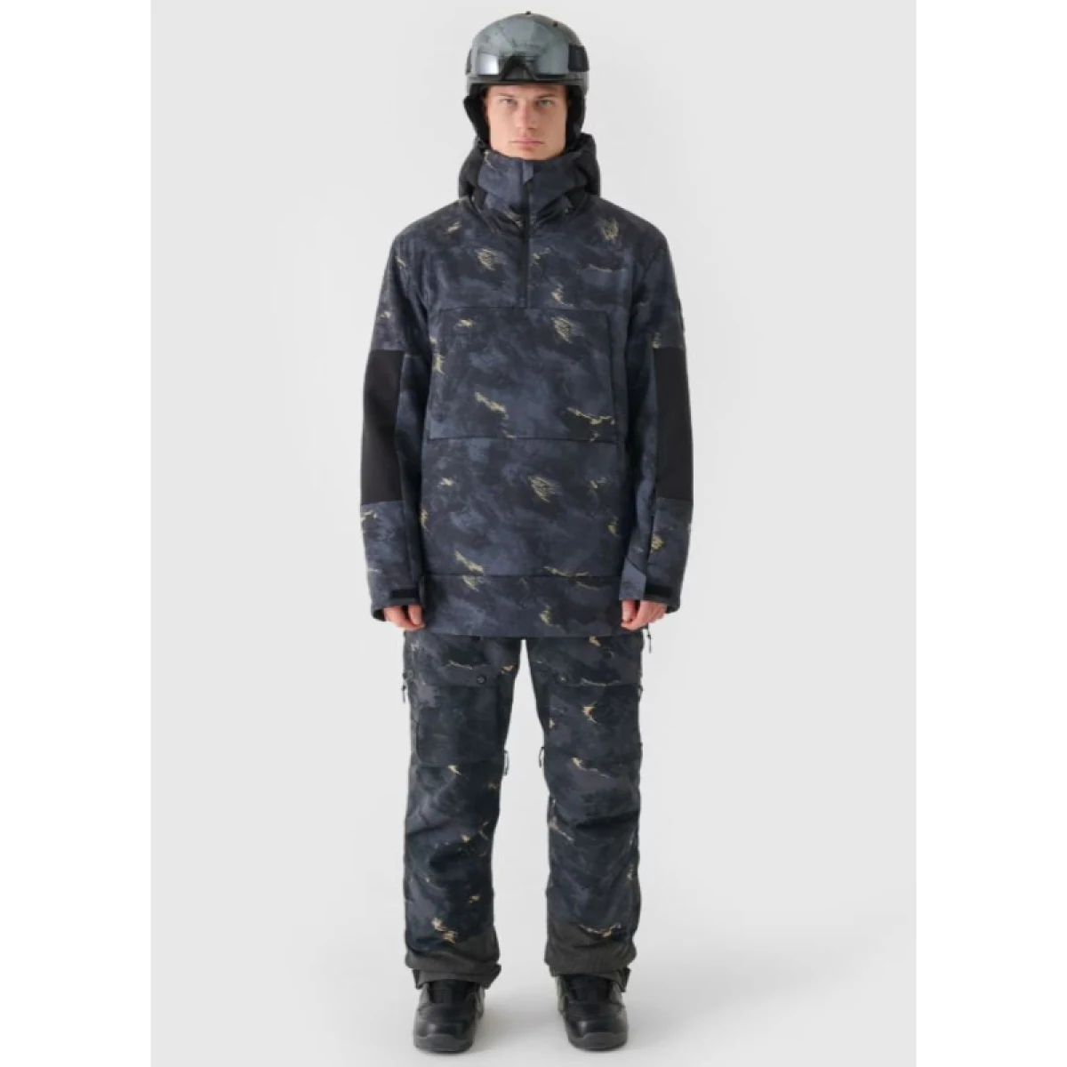 Pánska lyžiarska bunda 4F TECHNICAL JACKET-WAW24TTJAM510-90A-MULTICOLOUR ALLOVER · záber 5