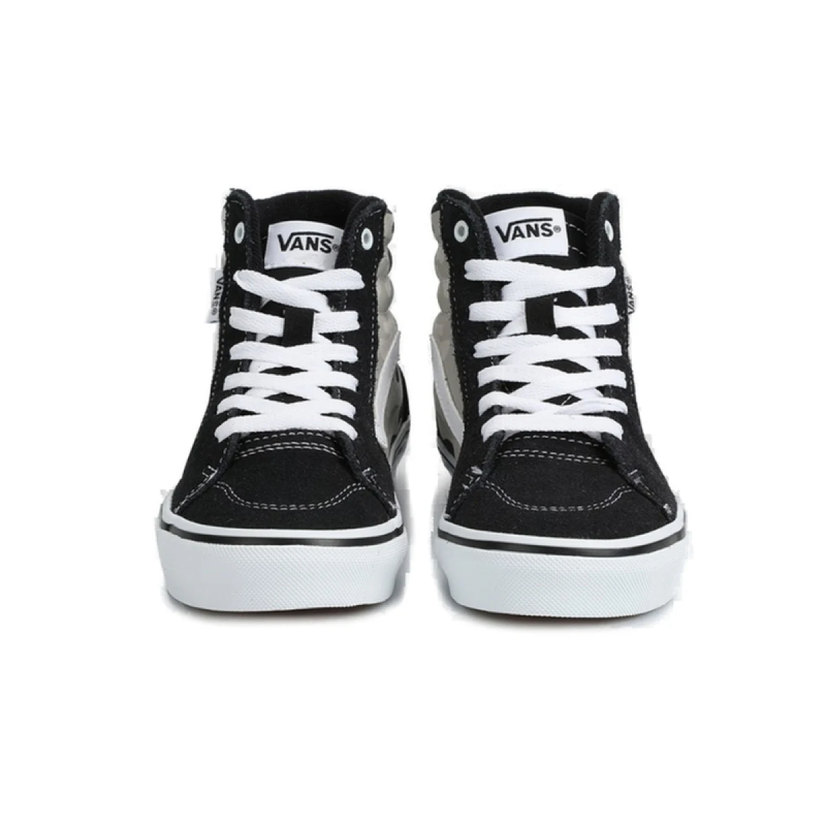 Chlapčenská vychádzková obuv VANS YT Filmore HI (Suede Canvas) grey white · záber 2