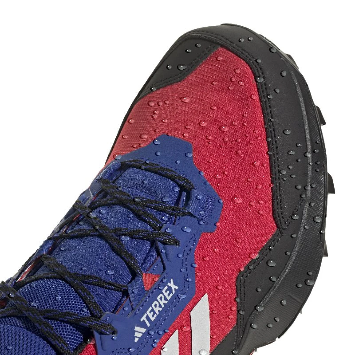 Pánska nízka turistická obuv ADIDAS Terrex AX4 GTX M pure ruby grey one semi lucid blue · záber 4
