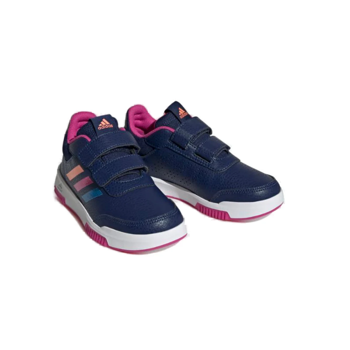 Dievčenská rekreačná obuv ADIDAS Tensaur Hook and Loop dark blue lucid fuchsia blue fusion · záber 3