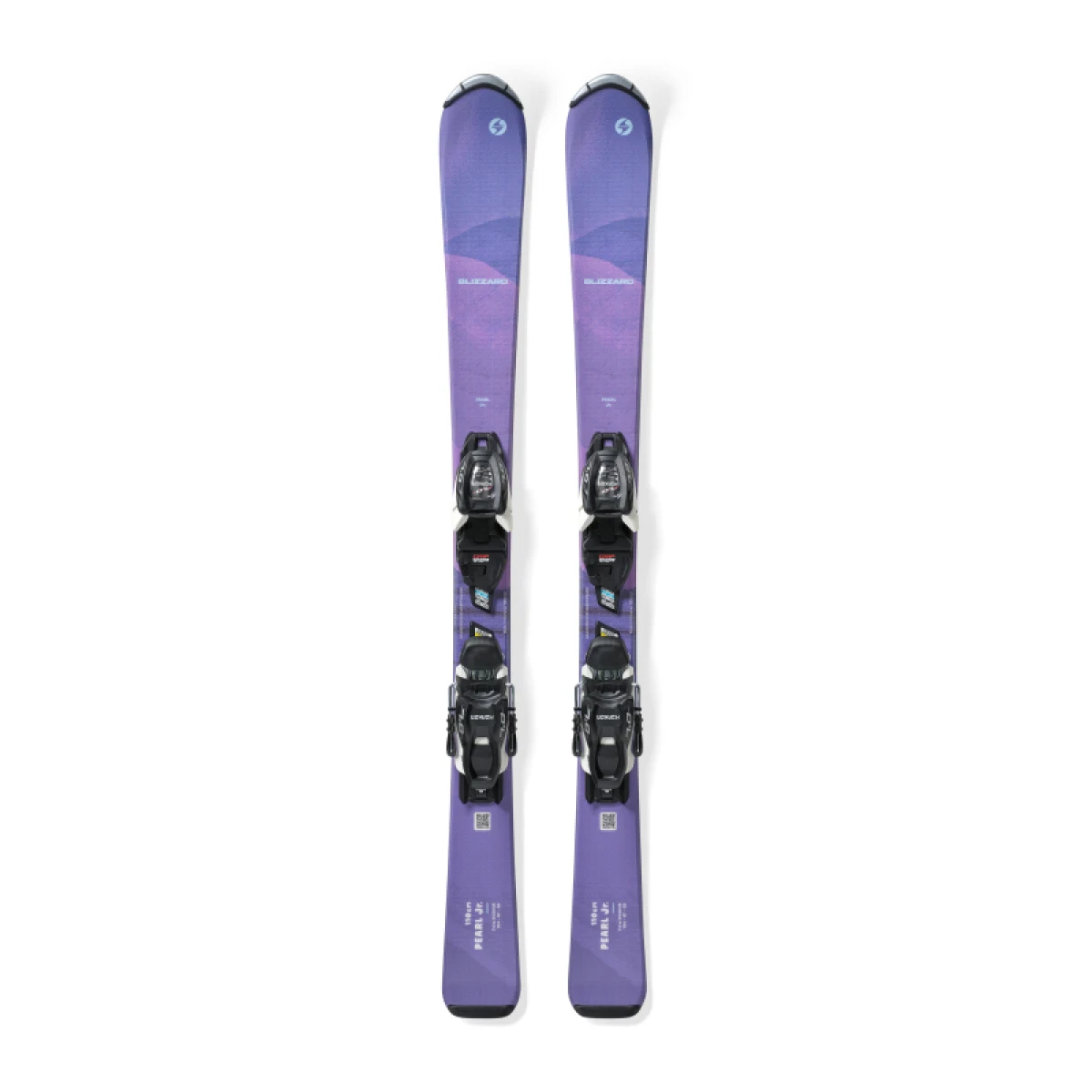 Juniorské lyže na zjazdovku - on piste s viazaním BLIZZARD Pearl JR + FDT JR 7, purple · záber 2