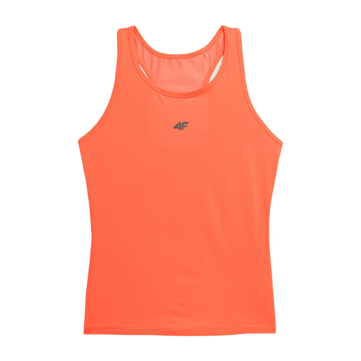 Dámske tréningové tielko 4F TSHIRT FNK F153-62N-RED NEON · záber 3