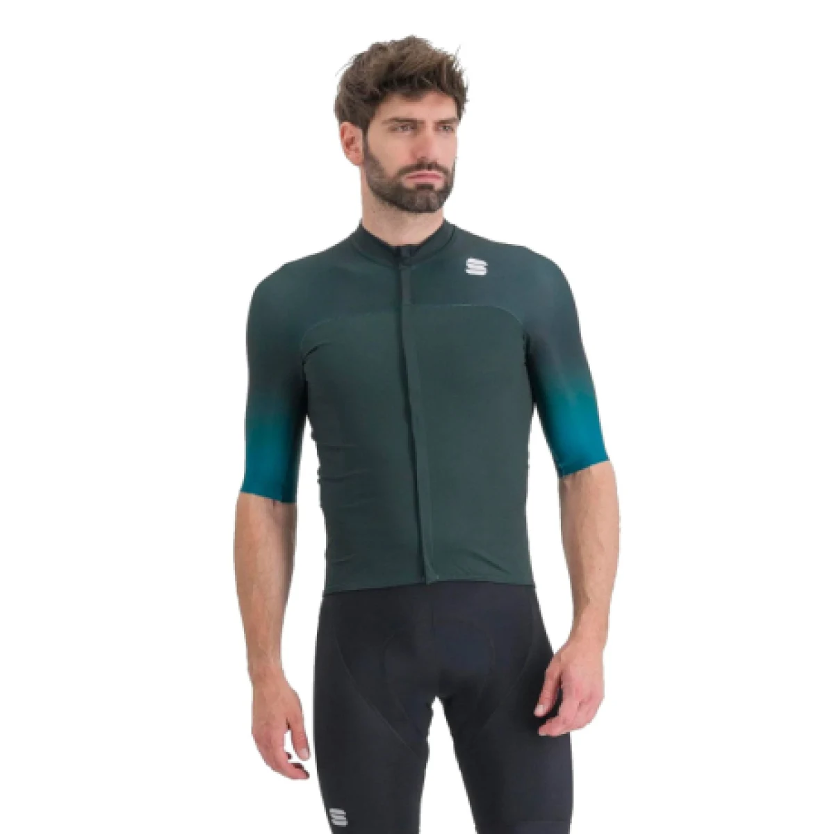 Pánsky cyklistický dres s krátkym rukávom SPORTFUL Midseason pro jersey, scarab · záber 1