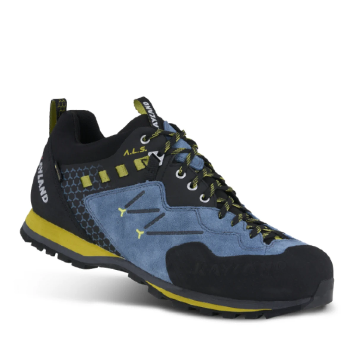 Pánska nízka turistická obuv KAYLAND Vitrik Gtx, Steel blue Lime · záber 1