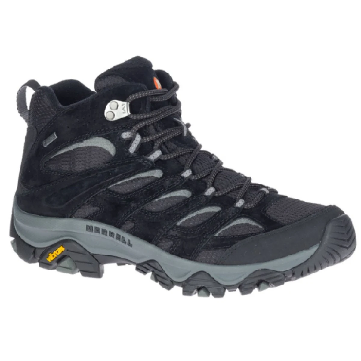 Pánska členková turistická obuv MERRELL Moab 3 Mid GTX M black grey · záber 1