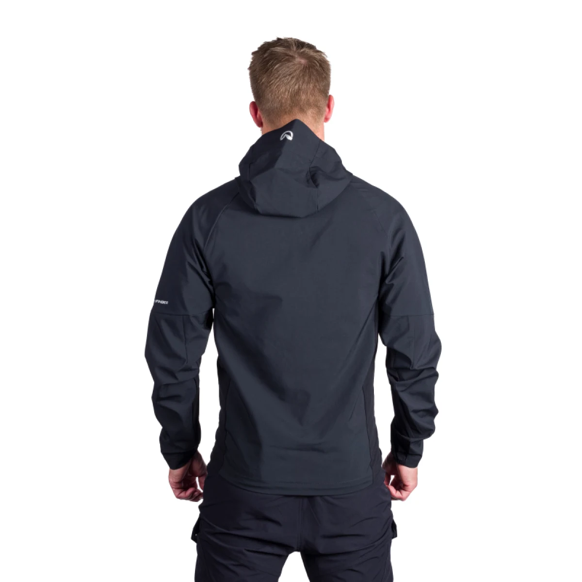 Pánska turistická softshellová bunda NORTHFINDER CIRO-269black · záber 3