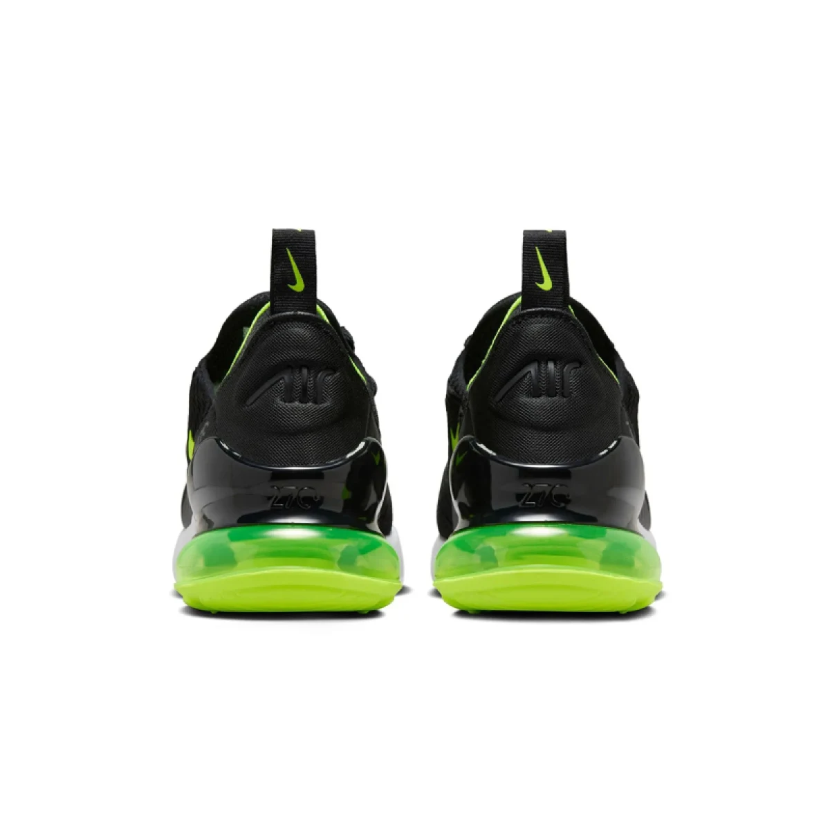 Chlapčenská rekreačná obuv NIKE Air Max 270 black lightning white volt · záber 5
