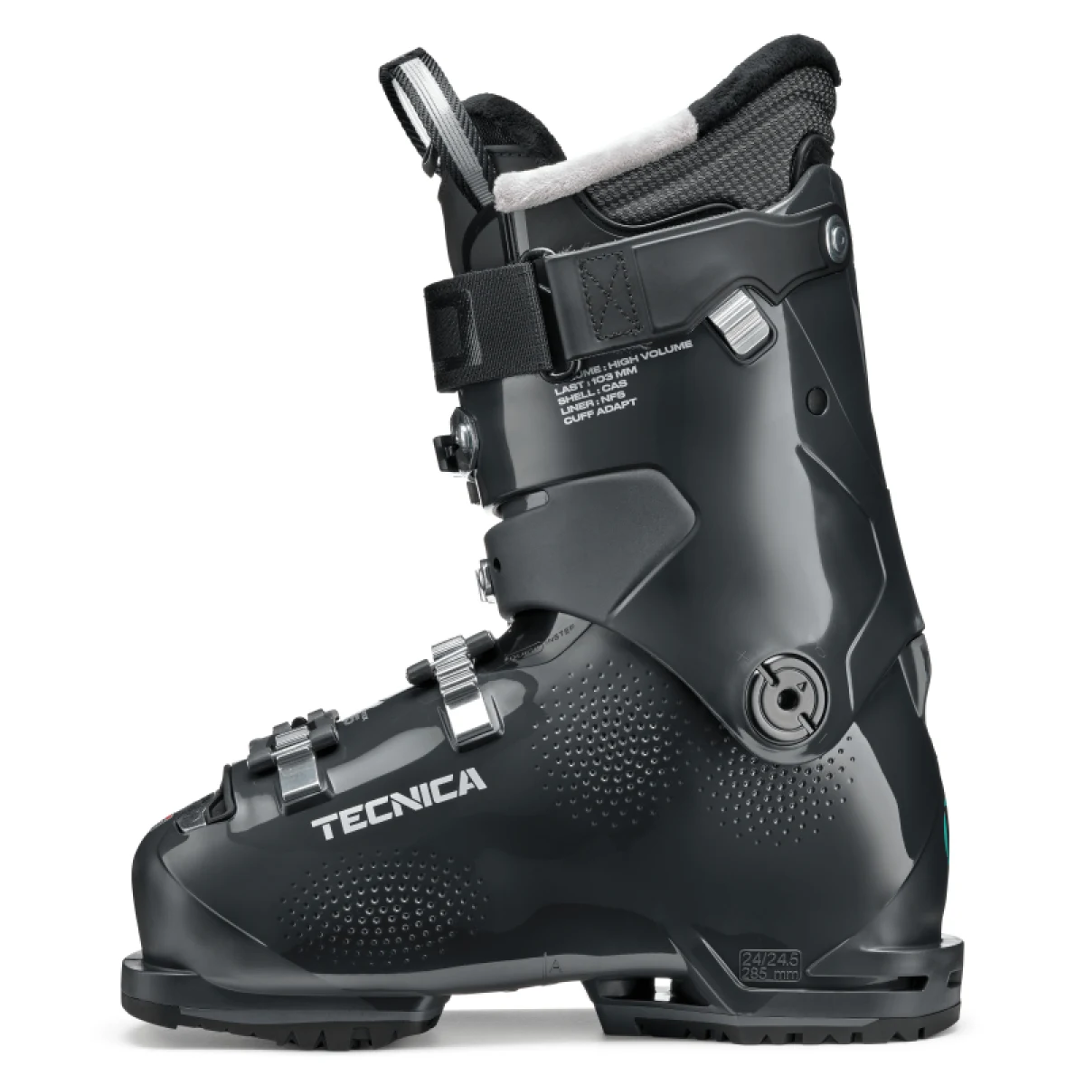 Dámske lyžiarky na zjazdovku - on piste TECNICA Mach Sport 85 HV W GW, graphite · záber 2