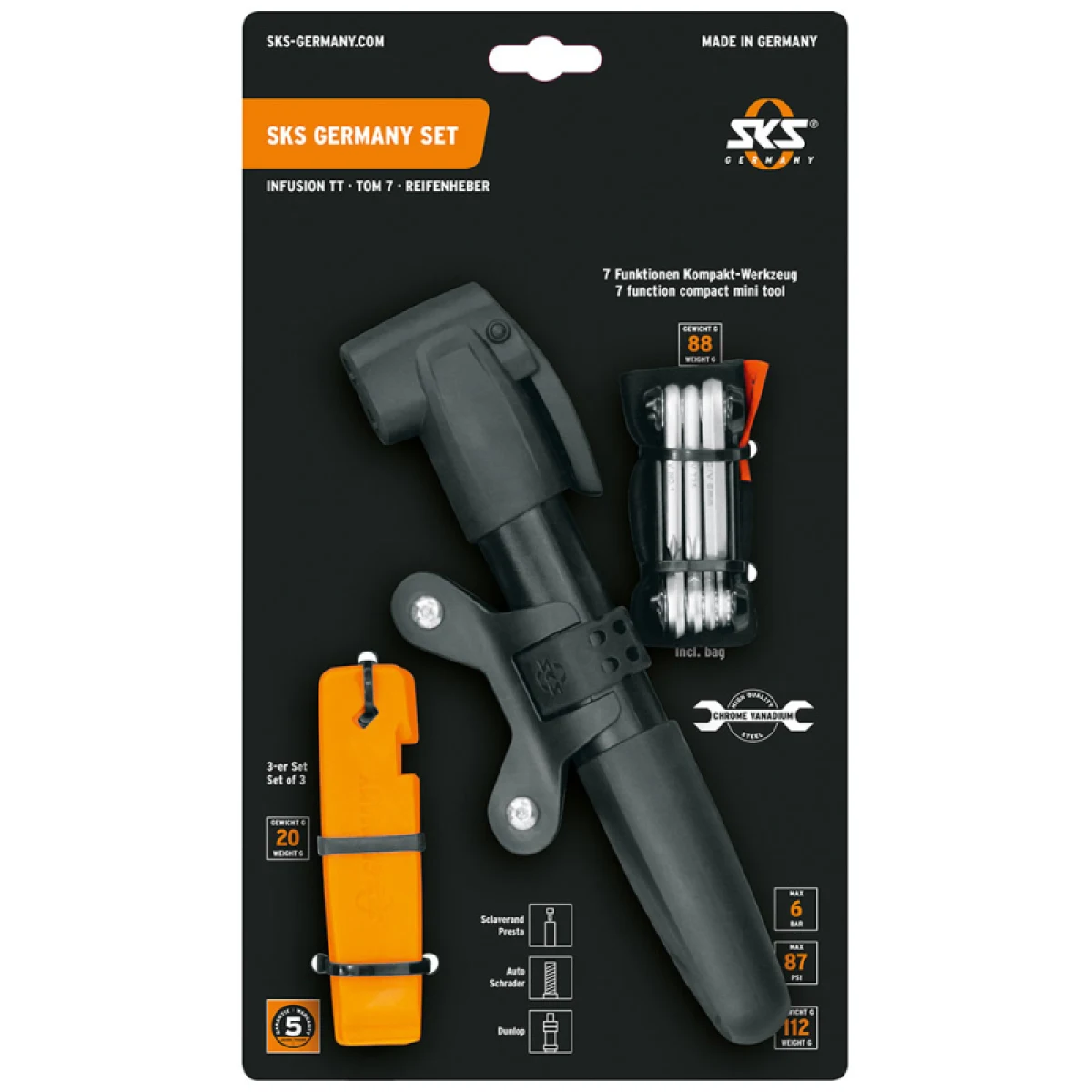Set doplnkov SKS GERMANY Set hustilky, nářadí TOM 7 a montpák · záber 5